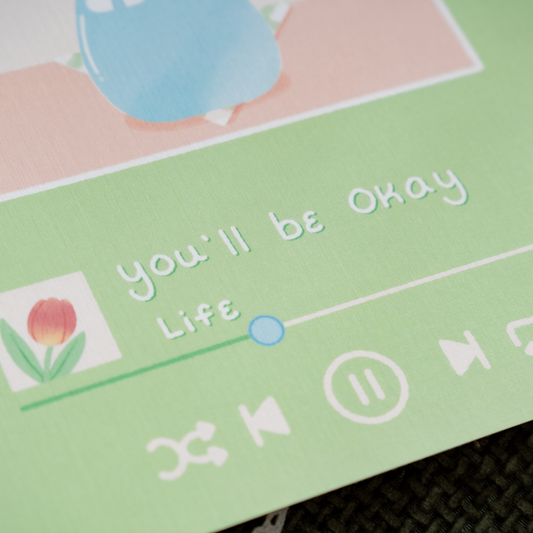 You'll Be Ok Print 8x10 Large Print