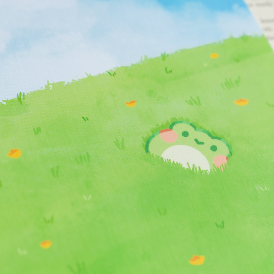 Frog on a Hill 8x10 Large Print