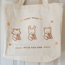 Load image into Gallery viewer, Milk Tea Club Tote Bag