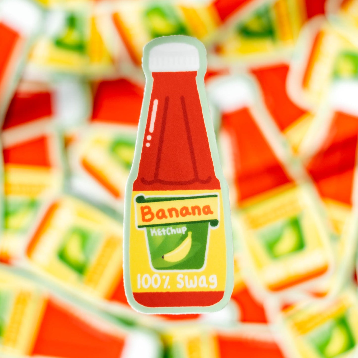 Banana Ketchup Sticker