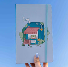 Load image into Gallery viewer, Juice Box Froggy Notebook