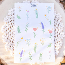 Load image into Gallery viewer, Botanical Flower Sticker Sheet