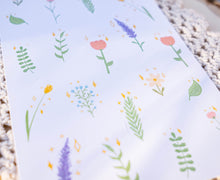 Load image into Gallery viewer, Botanical Flower Sticker Sheet