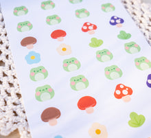Load image into Gallery viewer, Borderless Froggie Stickers
