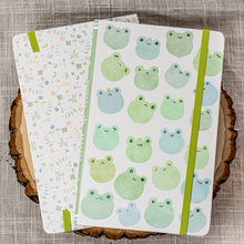 Load image into Gallery viewer, Watercolor Frog Notebook