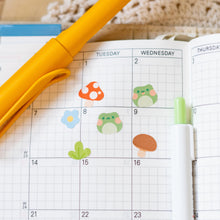 Load image into Gallery viewer, Borderless Froggie Stickers