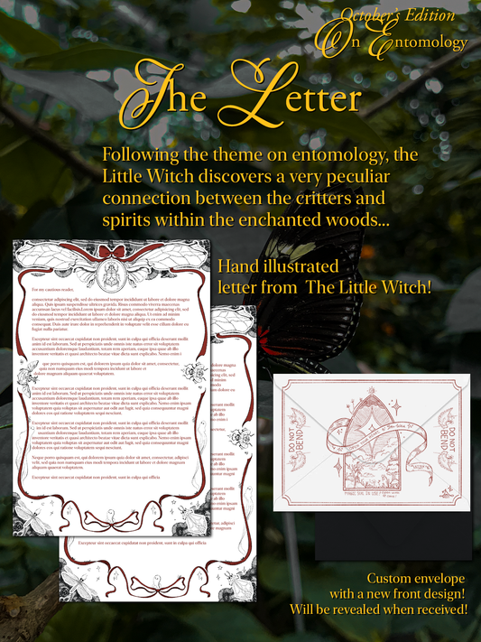 The Little Witch Letter Club [October Edition: On Entomology]