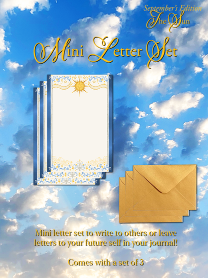 The Little Witch Letter Club [September Edition: The Sun]