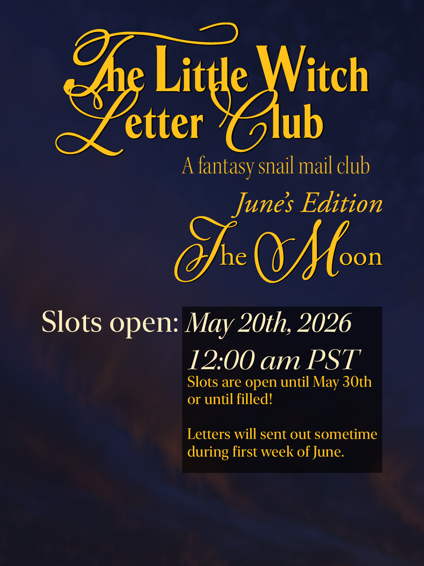 The Little Witch Letter Club [June's Edition]