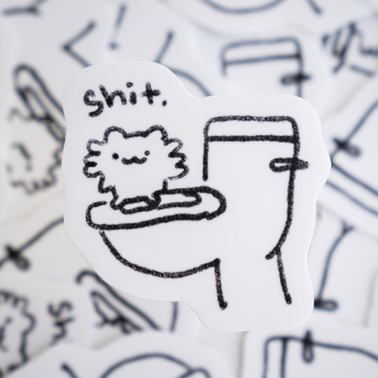 Shit Mugi Sticker
