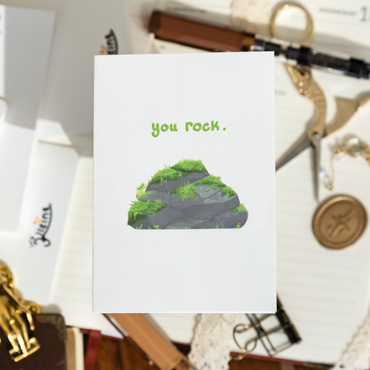 You Rock Card