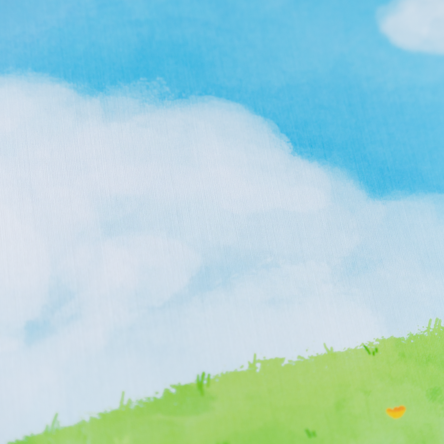 Frog on a Hill 8x10 Large Print