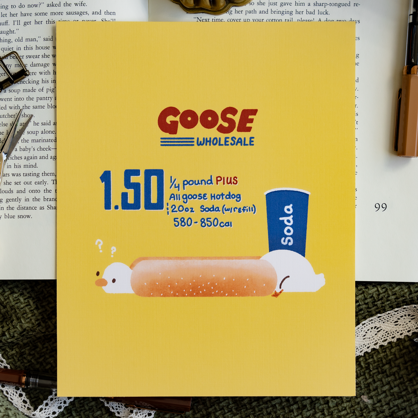 Gooseco 8x10 Large Print