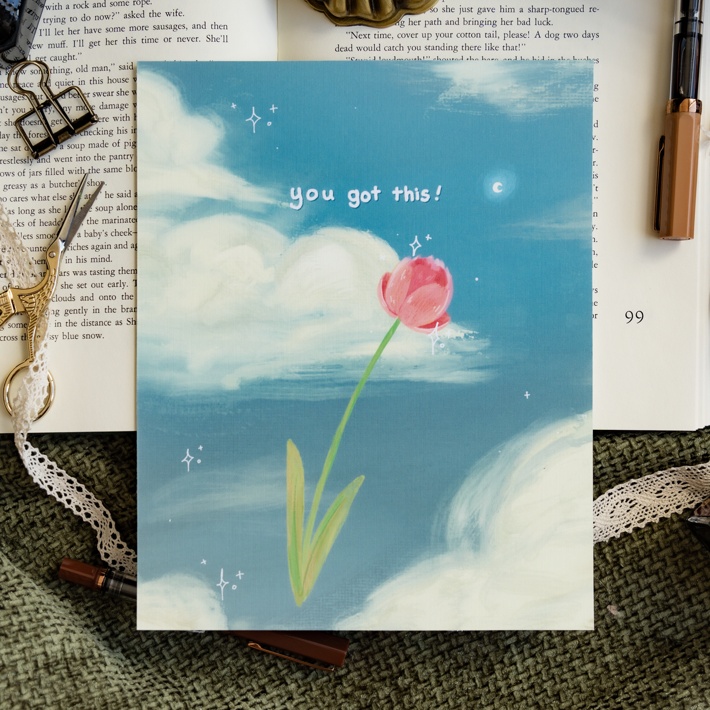 Tulip 8x10 Large Print