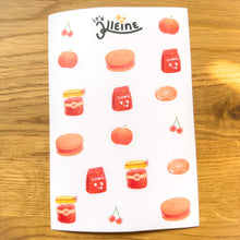 Load image into Gallery viewer, Red Snacks Sticker Sheet
