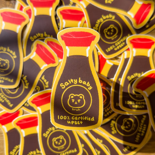 Salty Baby Die Cut Sticker