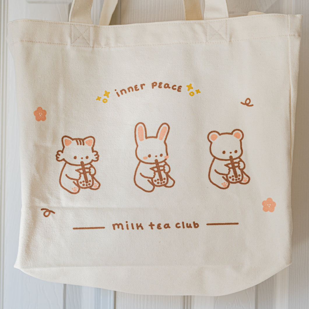 Milk Tea Club Tote Bag