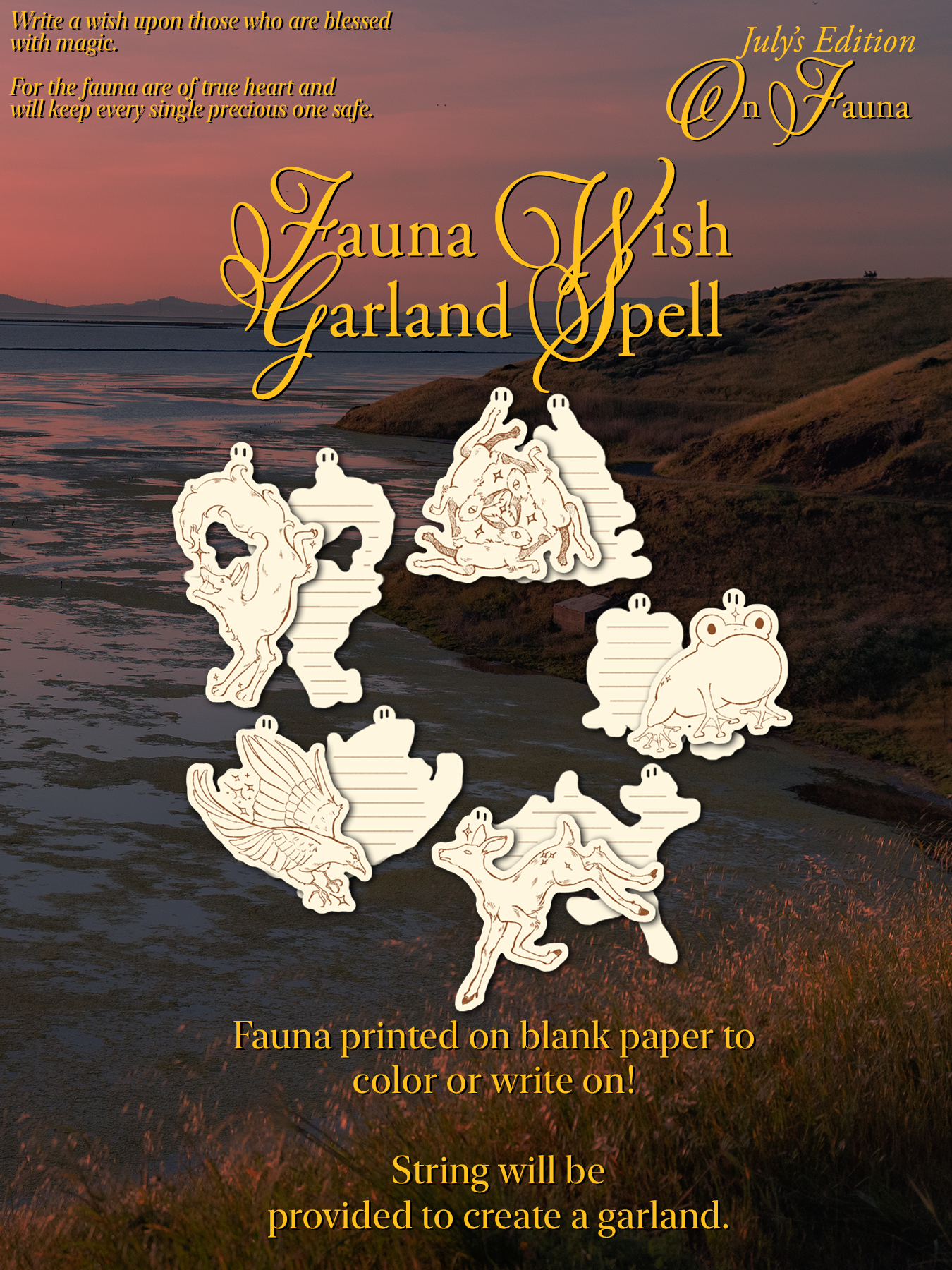The Little Witch Letter Club [July's Edition: On Fauna]