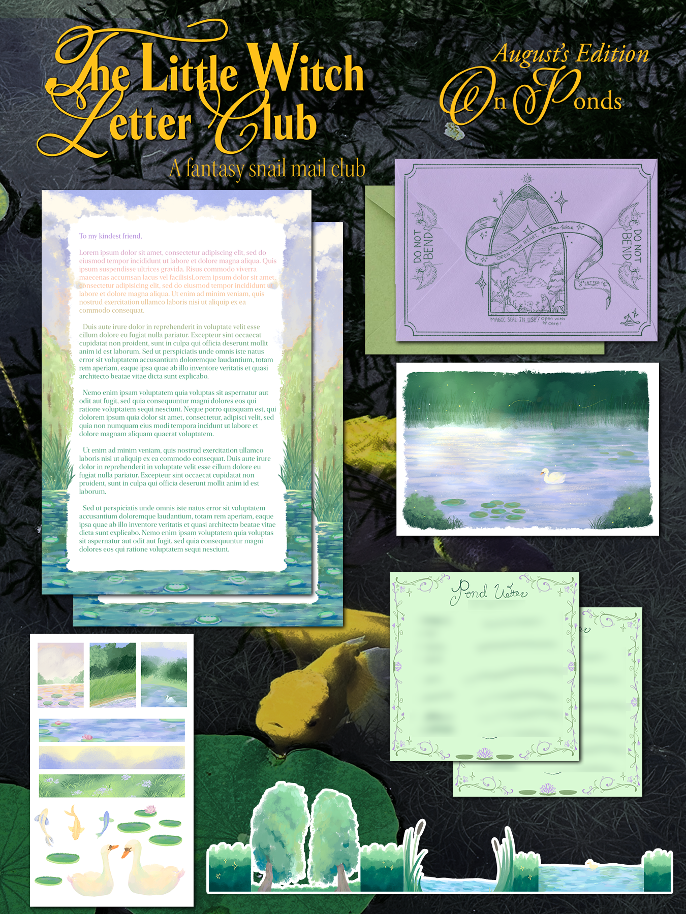 The Little Witch Letter Club [September Early Purchase]