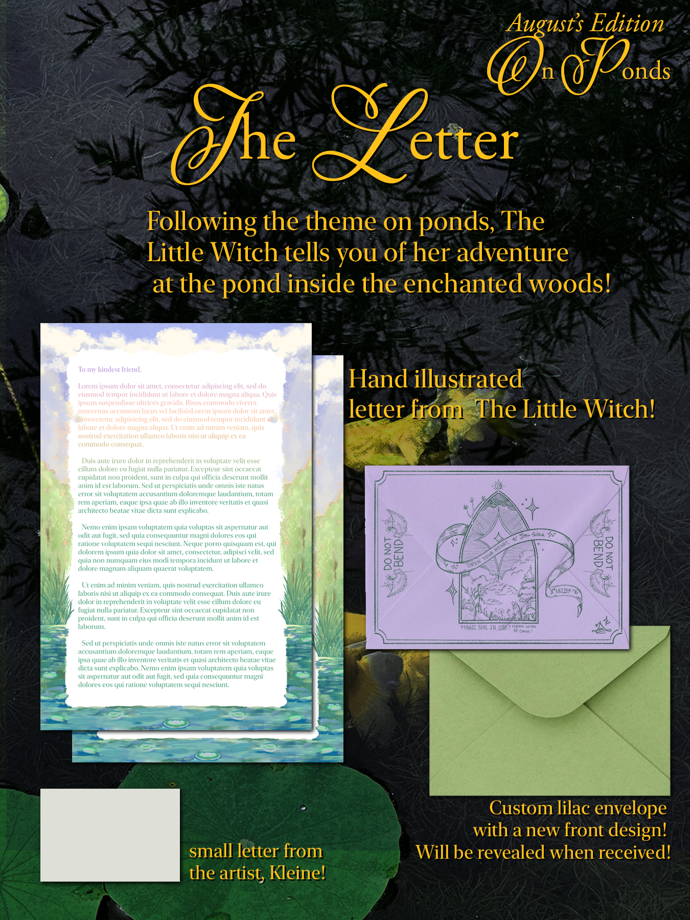 The Little Witch Letter Club [September Early Purchase]