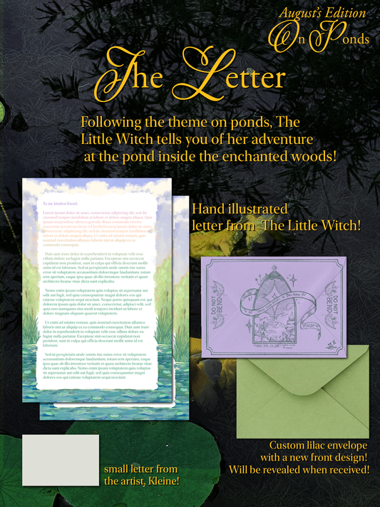 The Little Witch Letter Club [September Early Purchase]