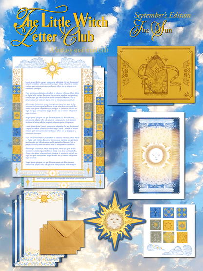 The Little Witch Letter Club [September Edition: The Sun]