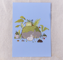 Load image into Gallery viewer, Froggy Nap Time Print

