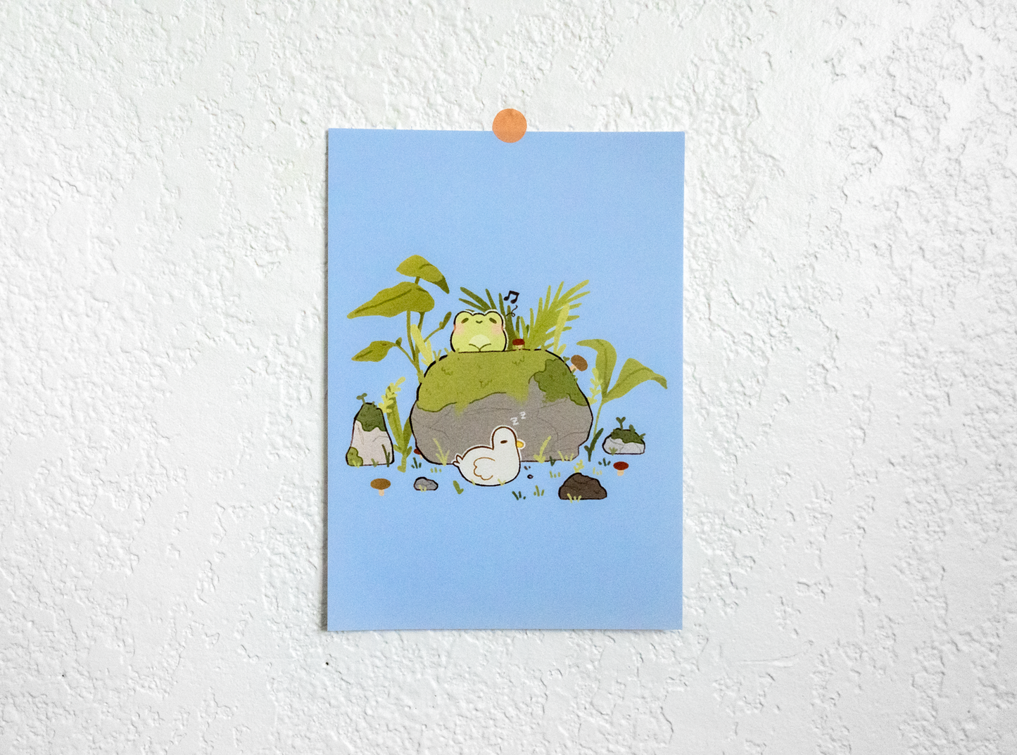 Froggy Nap Time Print