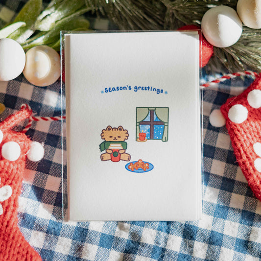 Season's Greetings Holiday Card