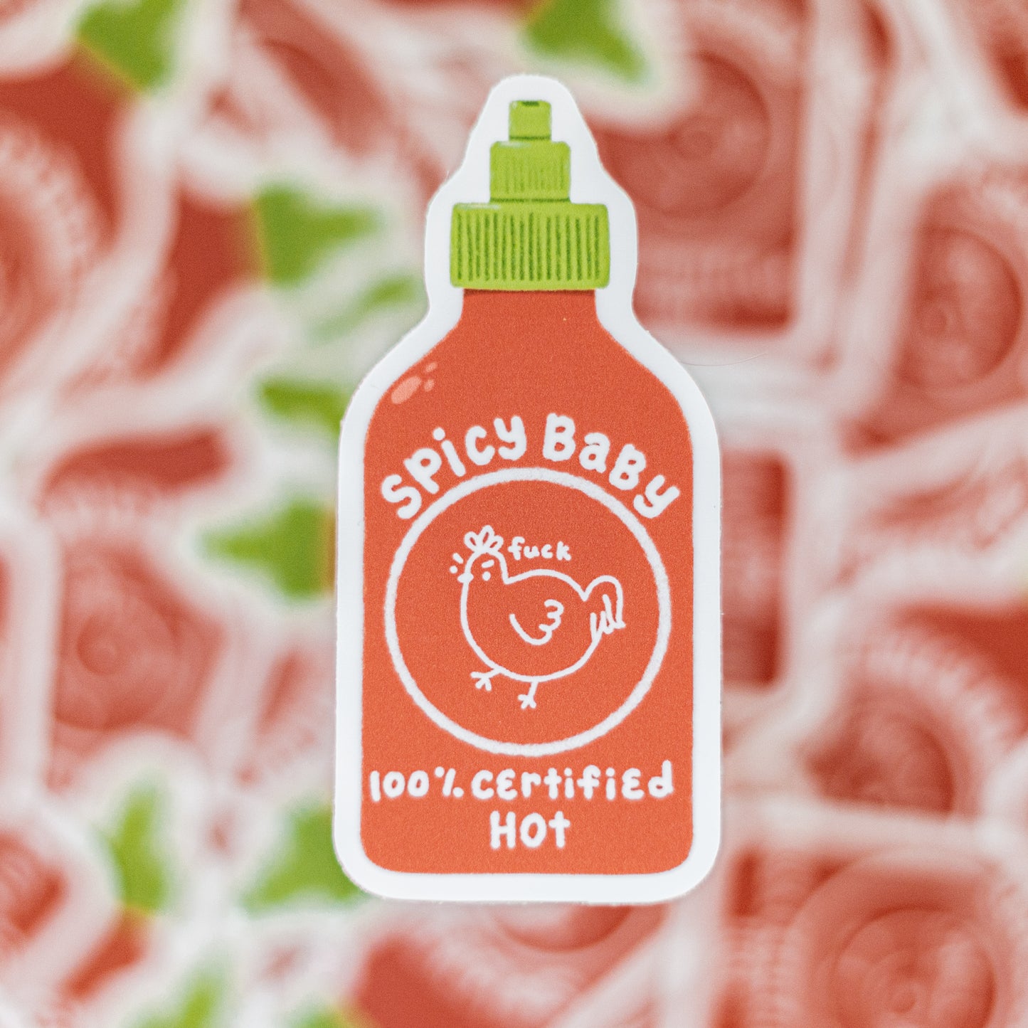 Spicy Baby Die Cut Sticker