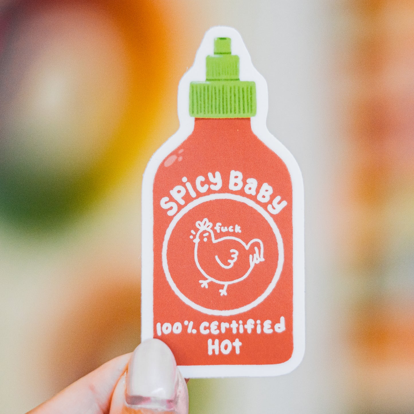 Spicy Baby Die Cut Sticker