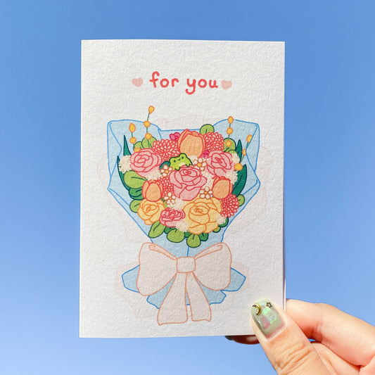 For You Froggy Card
